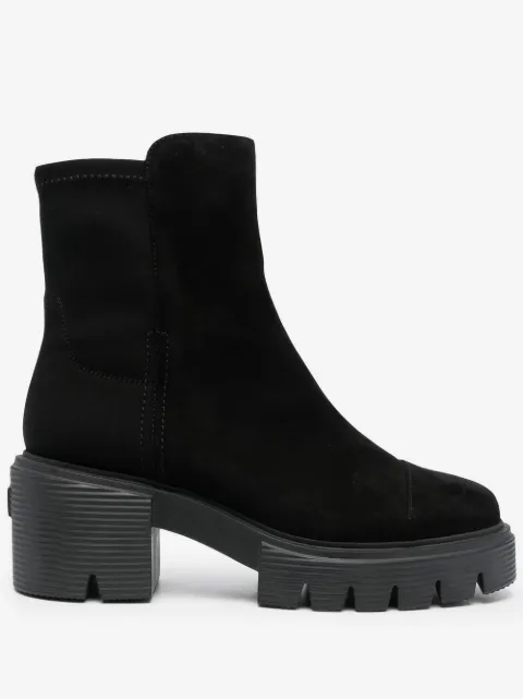 Stuart Weitzman 60mm chunky suede boots
