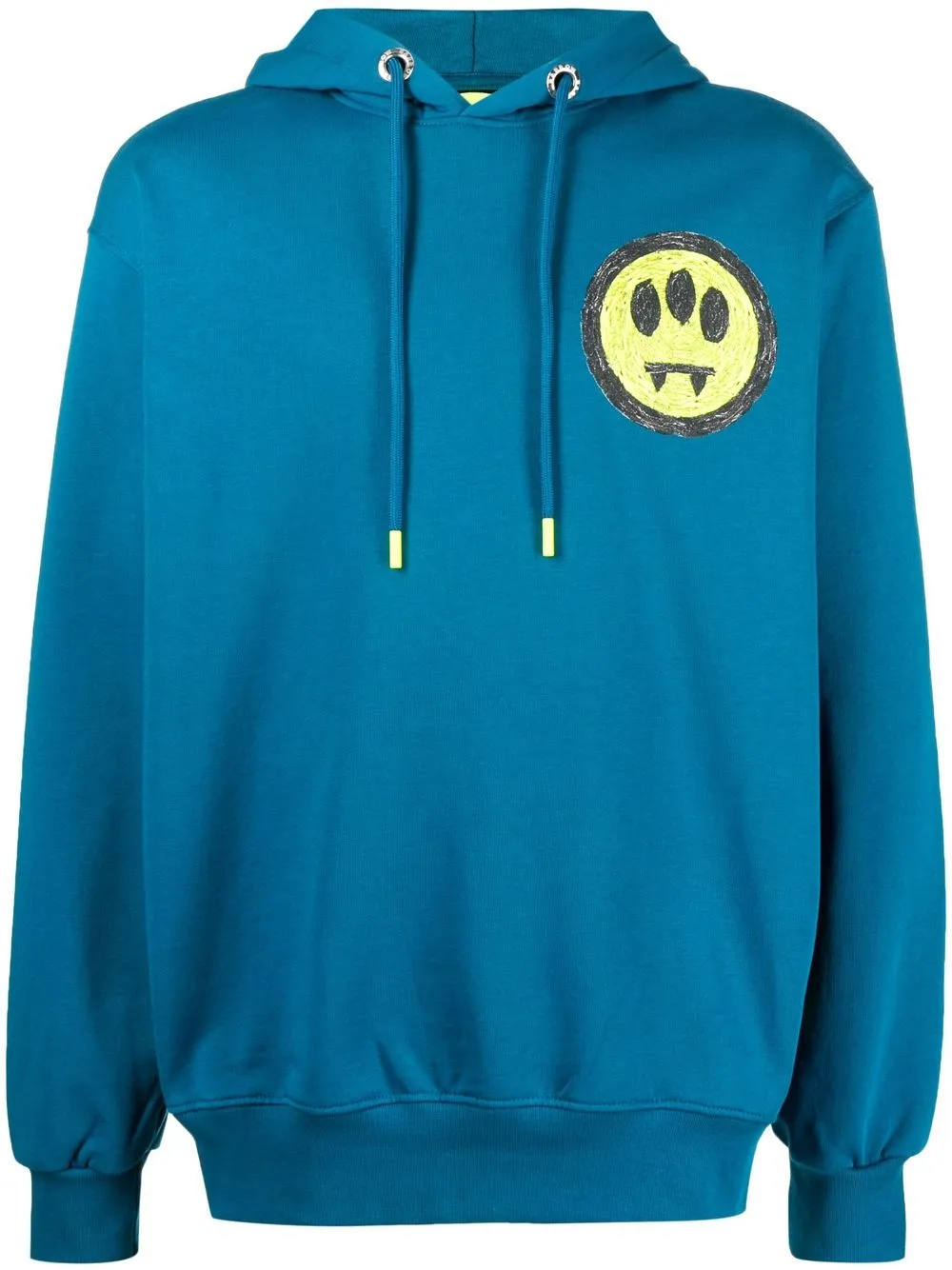 

BARROW logo-print pullover hoodie - Blue