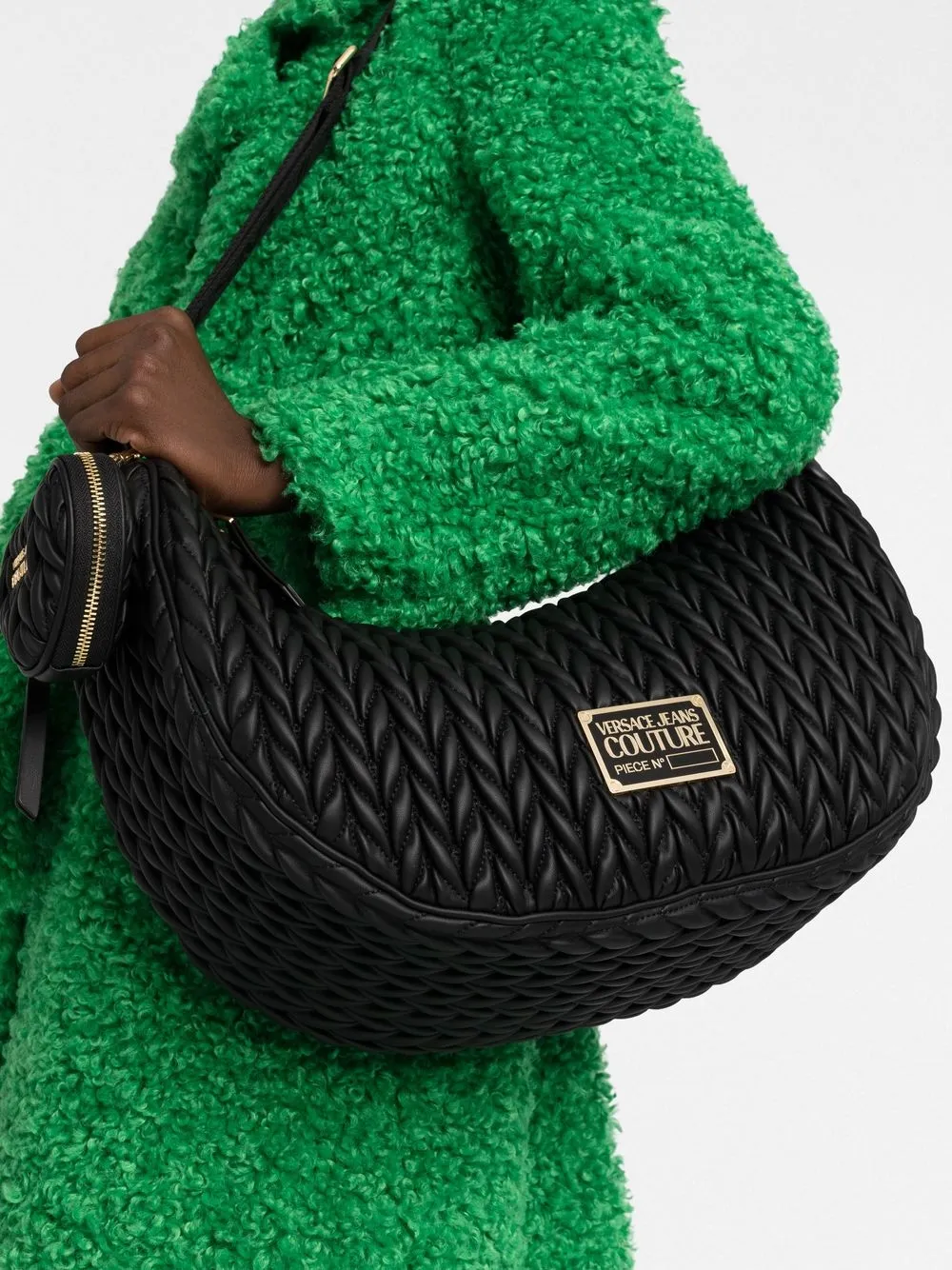 Versace Jeans Couture logoplaque Shoulder Bag Farfetch