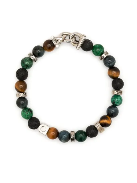 Ferragamo chunky beaded bracelet