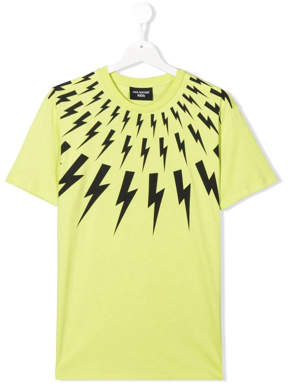 

Neil Barrett Kids playera con estampado Thunderbolt - Verde