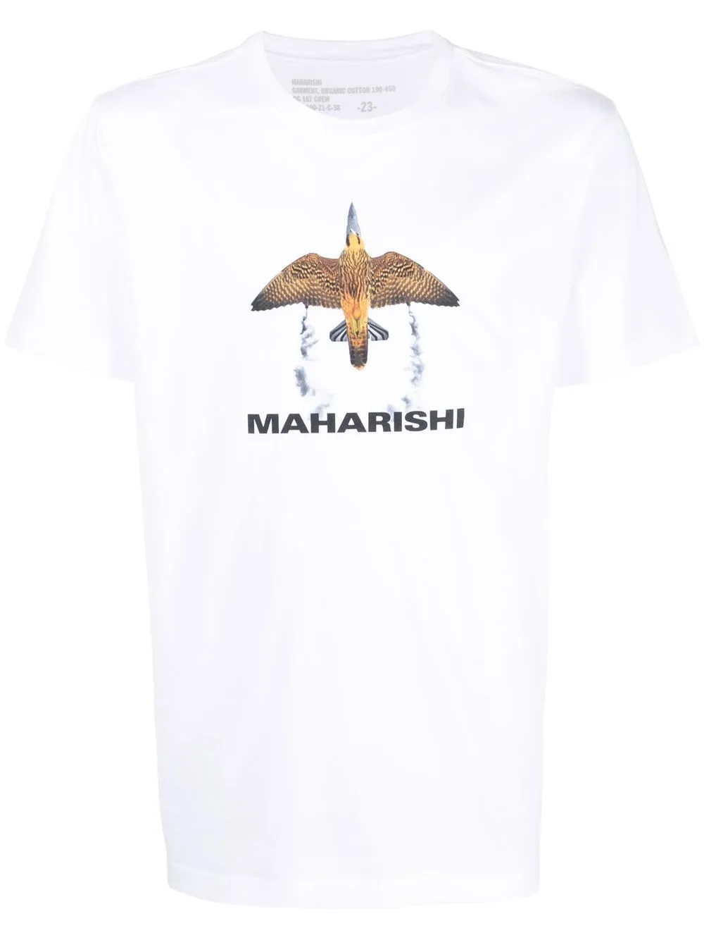 

Maharishi playera con estampado gráfico - Blanco