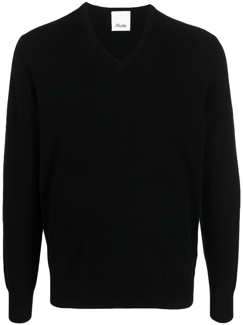 

Allude V-neck cashmere jumper - Black