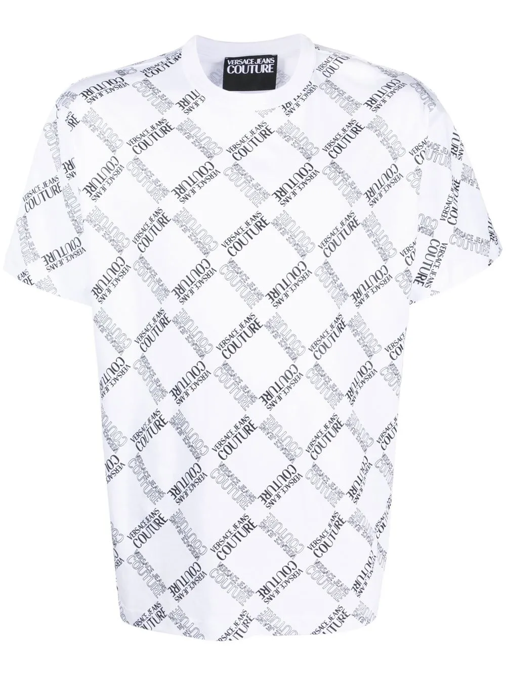 

Versace Jeans Couture playera con estampado gráfico - Blanco