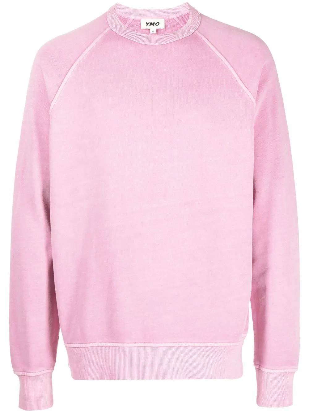 

YMC Shrank cotton sweatshirt - Pink