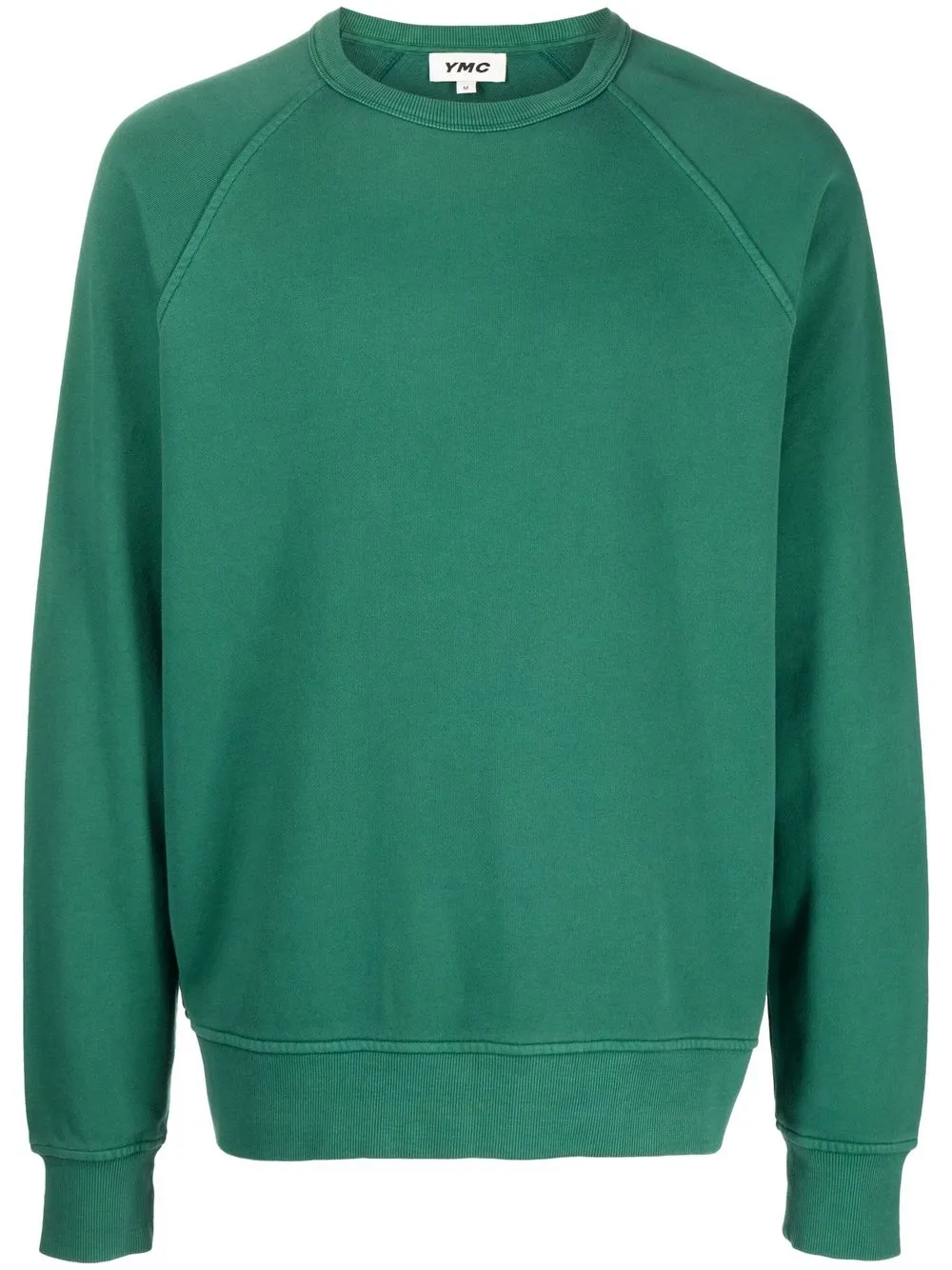 

YMC Shrank cotton sweatshirt - Green