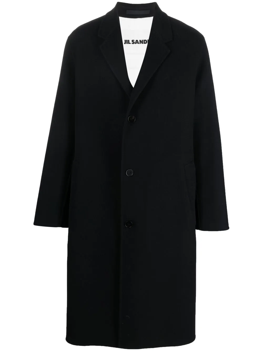 Jil Sander ノッチドカラー コート - Farfetch