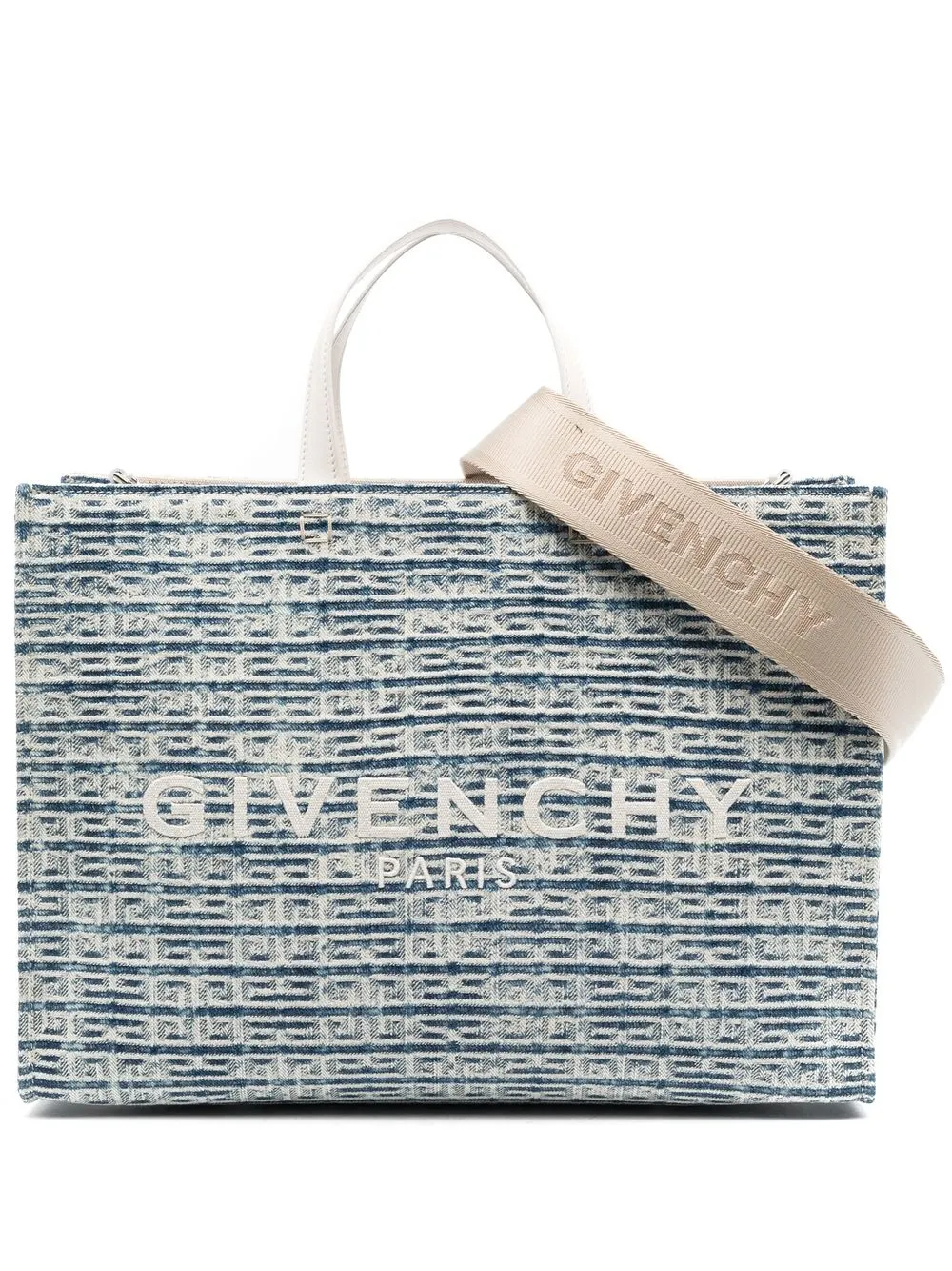 

Givenchy tote con monograma - Azul