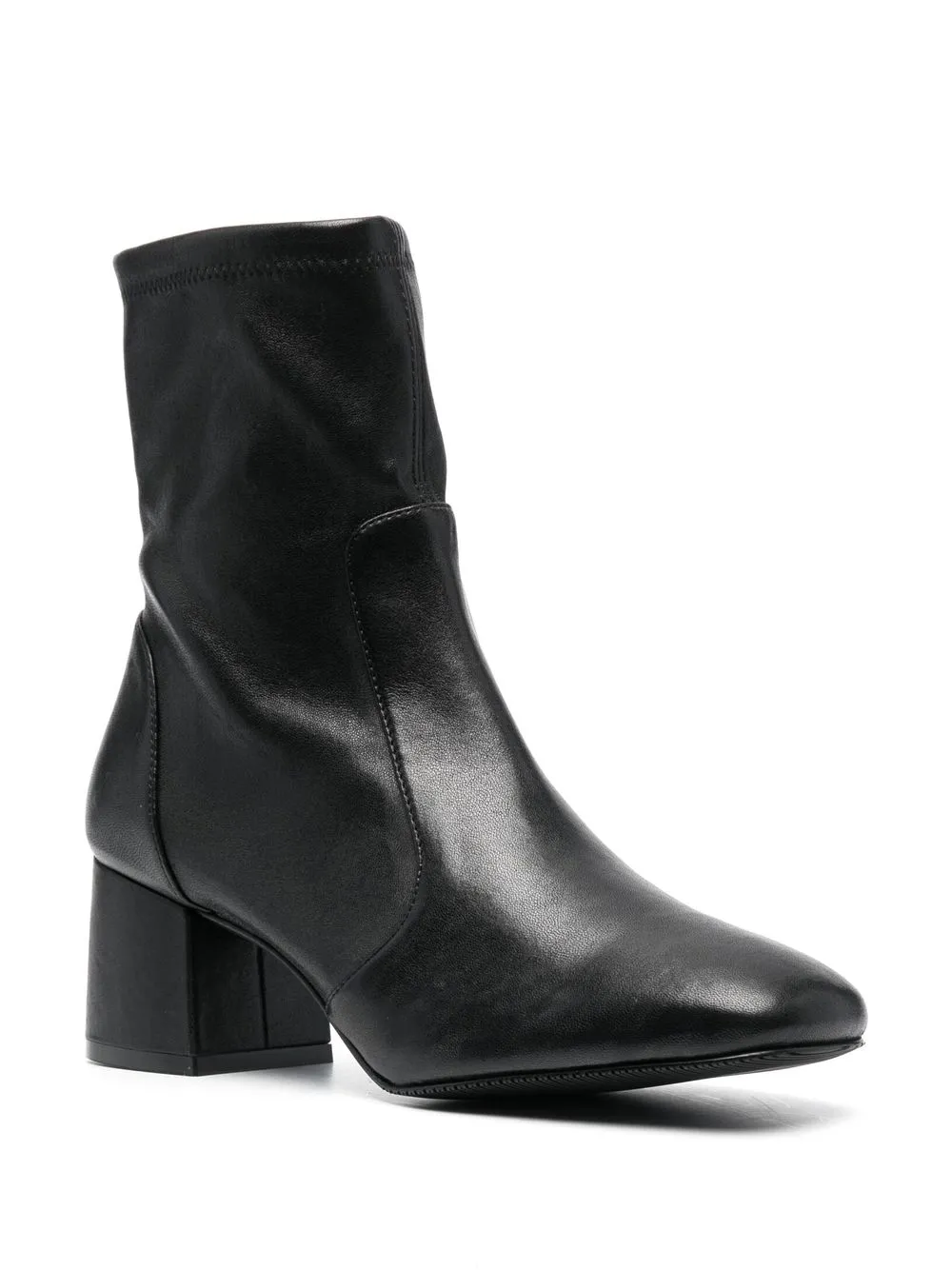 

Stuart Weitzman botas Sleek estilo calcetín con tacón de 70mm - Negro