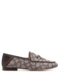 Coach Hanna logo-monogram loafers - Brown