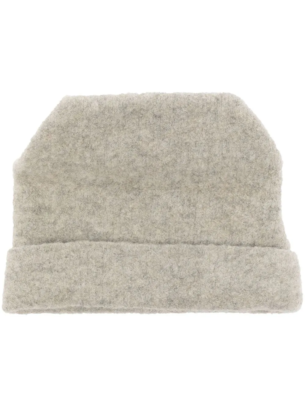 

Lauren Manoogian felted-finish knitted beanie - Brown