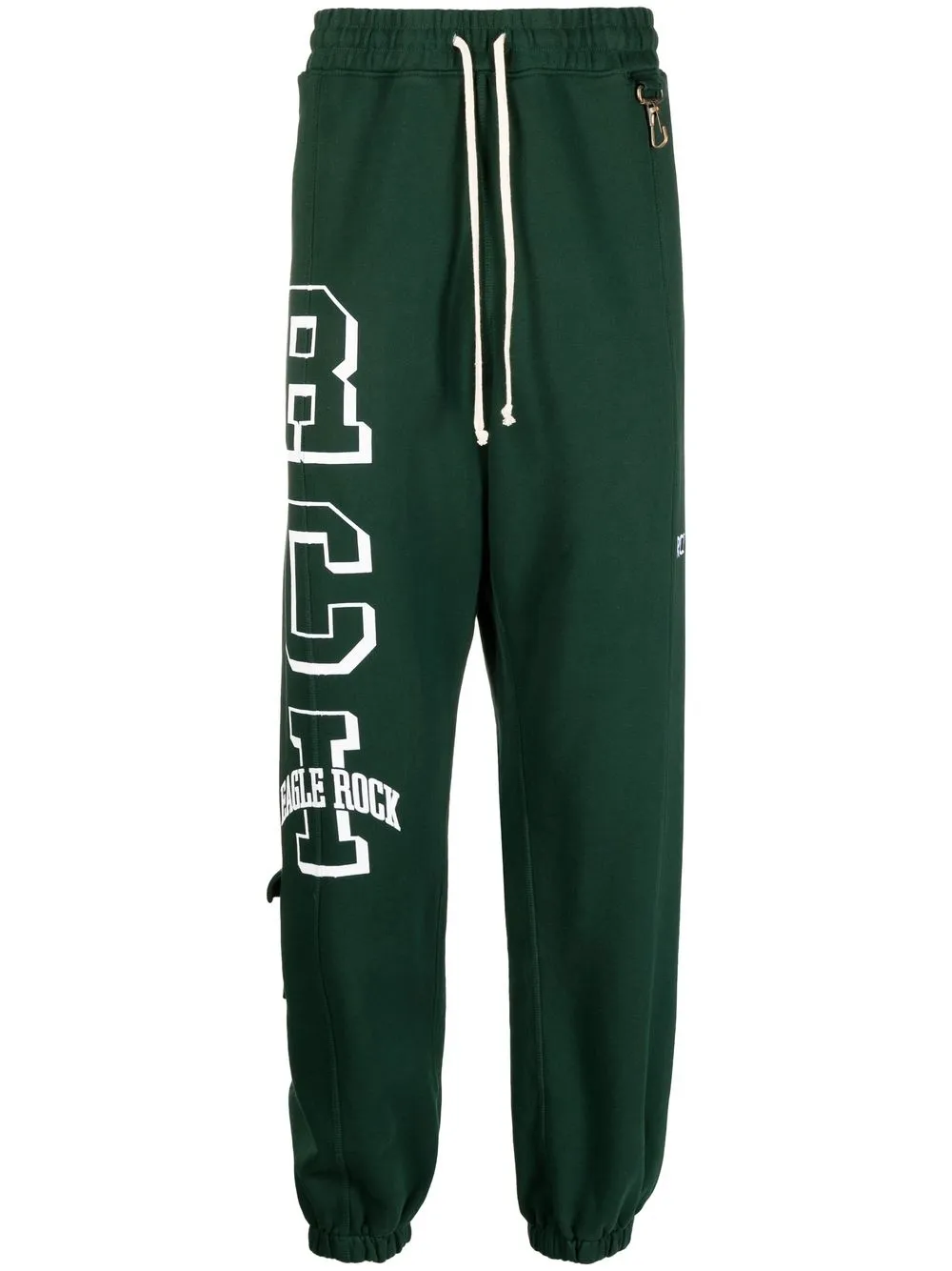 

Reese Cooper logo-print track trousers - Green