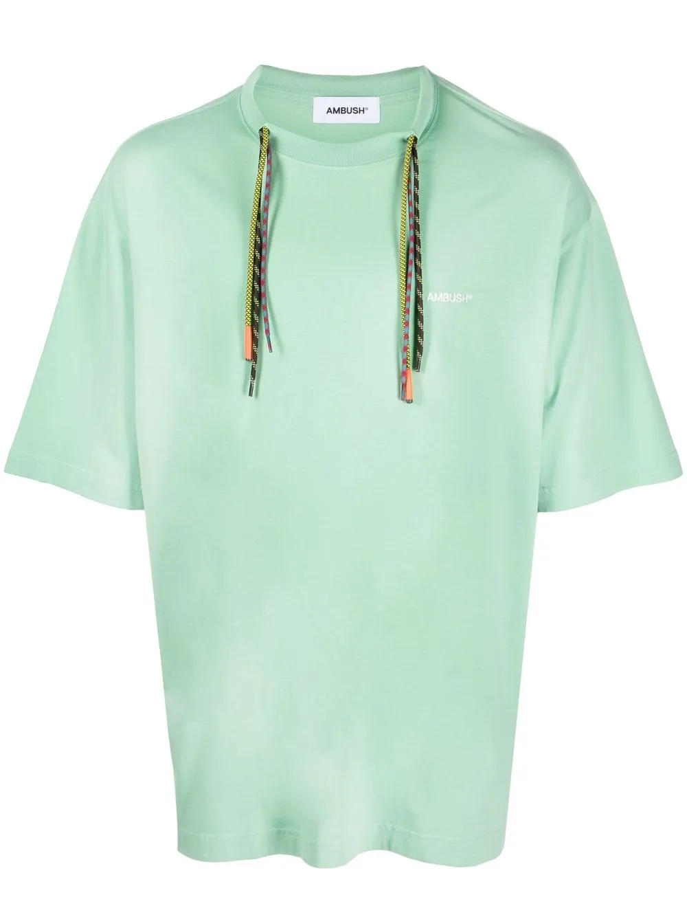 

AMBUSH playera con cuello redondo - Verde