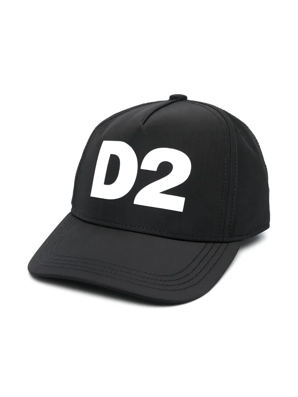 

Dsquared2 Kids gorra con logo estampado - Negro