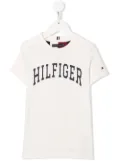 Tommy Hilfiger Junior Varsity logo-embroidered T-shirt - White