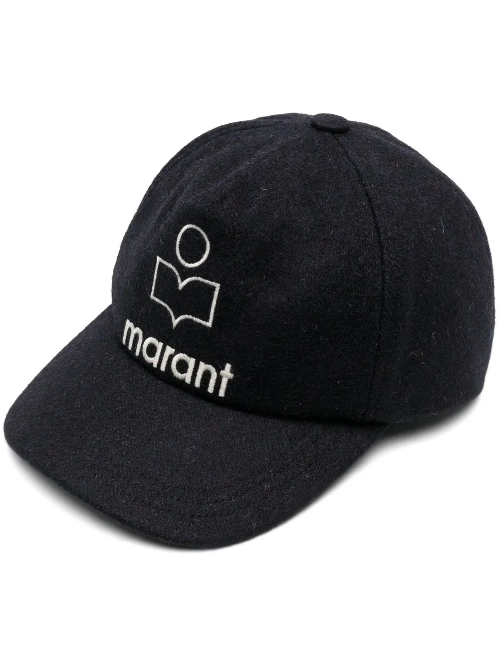 

Isabel Marant embroidered-logo baseball cap - Blue