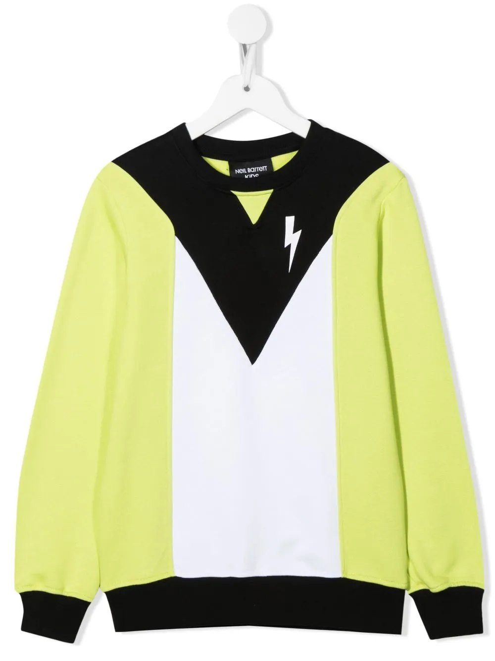 

Neil Barrett Kids sudadera con cuello redondo - Verde
