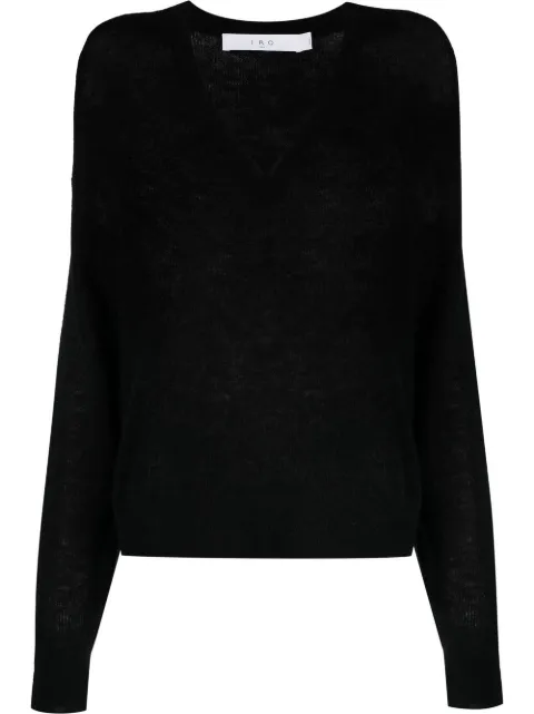 IRO long-sleeve knitted top