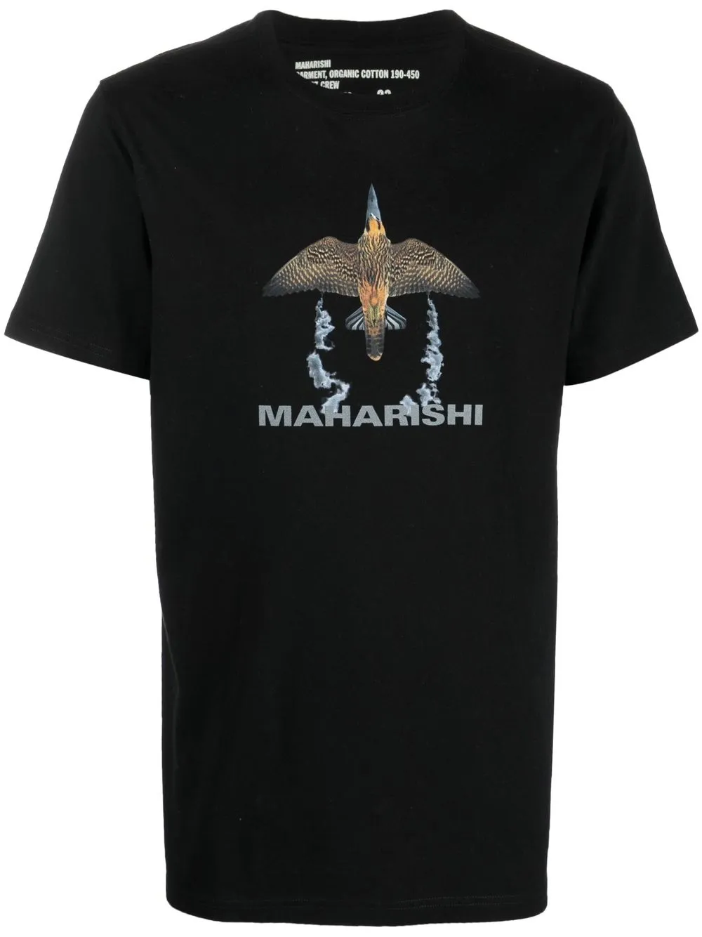 

Maharishi playera con estampado gráfico - Negro