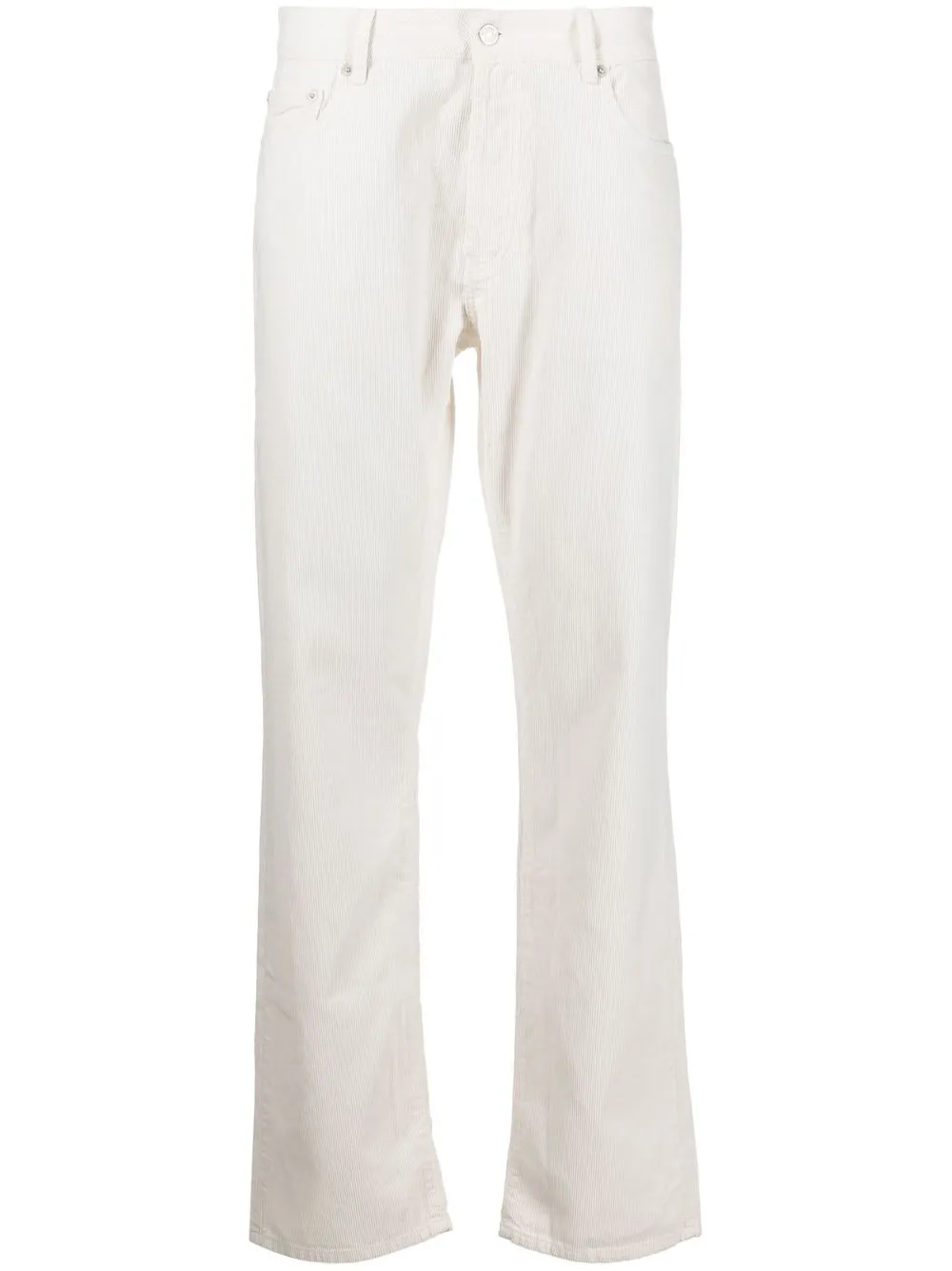 

Officine Generale wide-leg cotton trousers - Neutrals