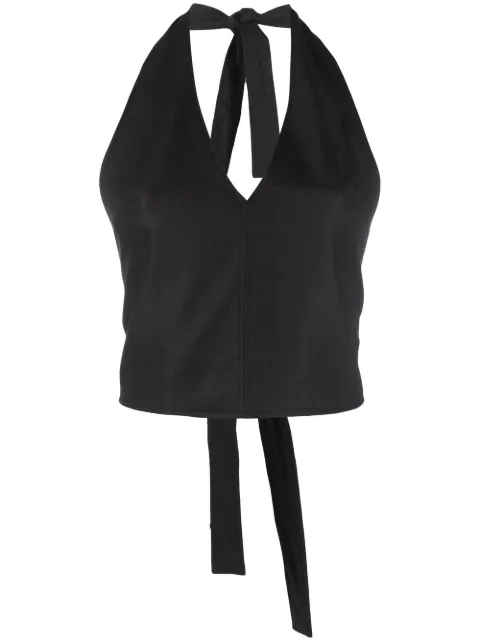 Jacquemus Le Linu halterneck cropped top