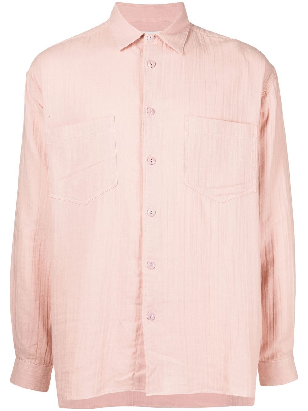 

YMC Mitchum cotton shirt - Pink