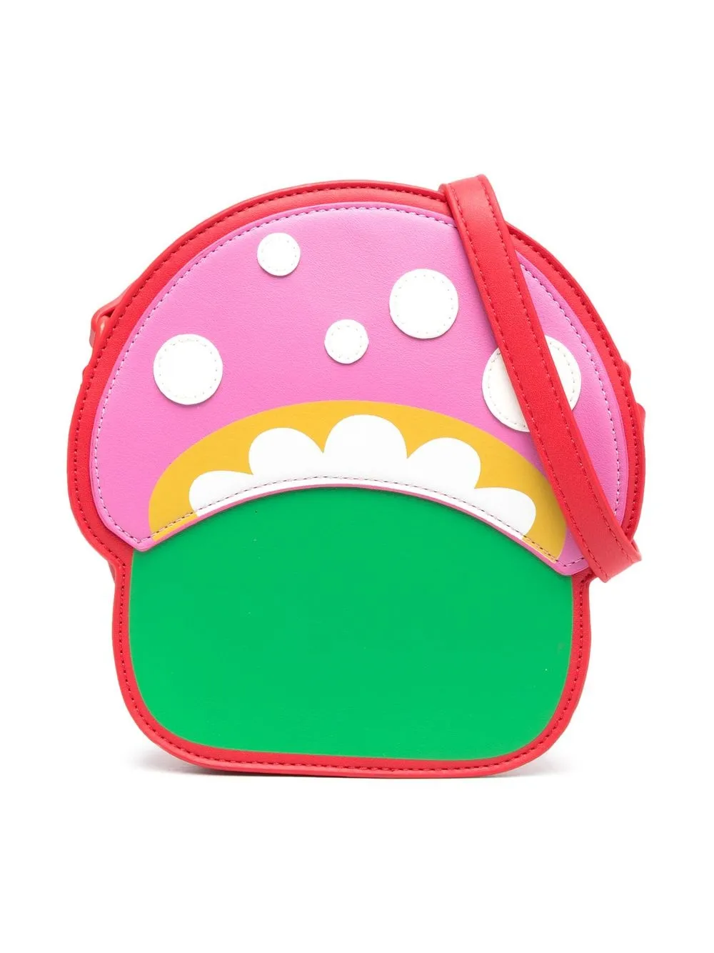 

Stella McCartney Kids bolsa de hombro en forma de champiñón - Rojo