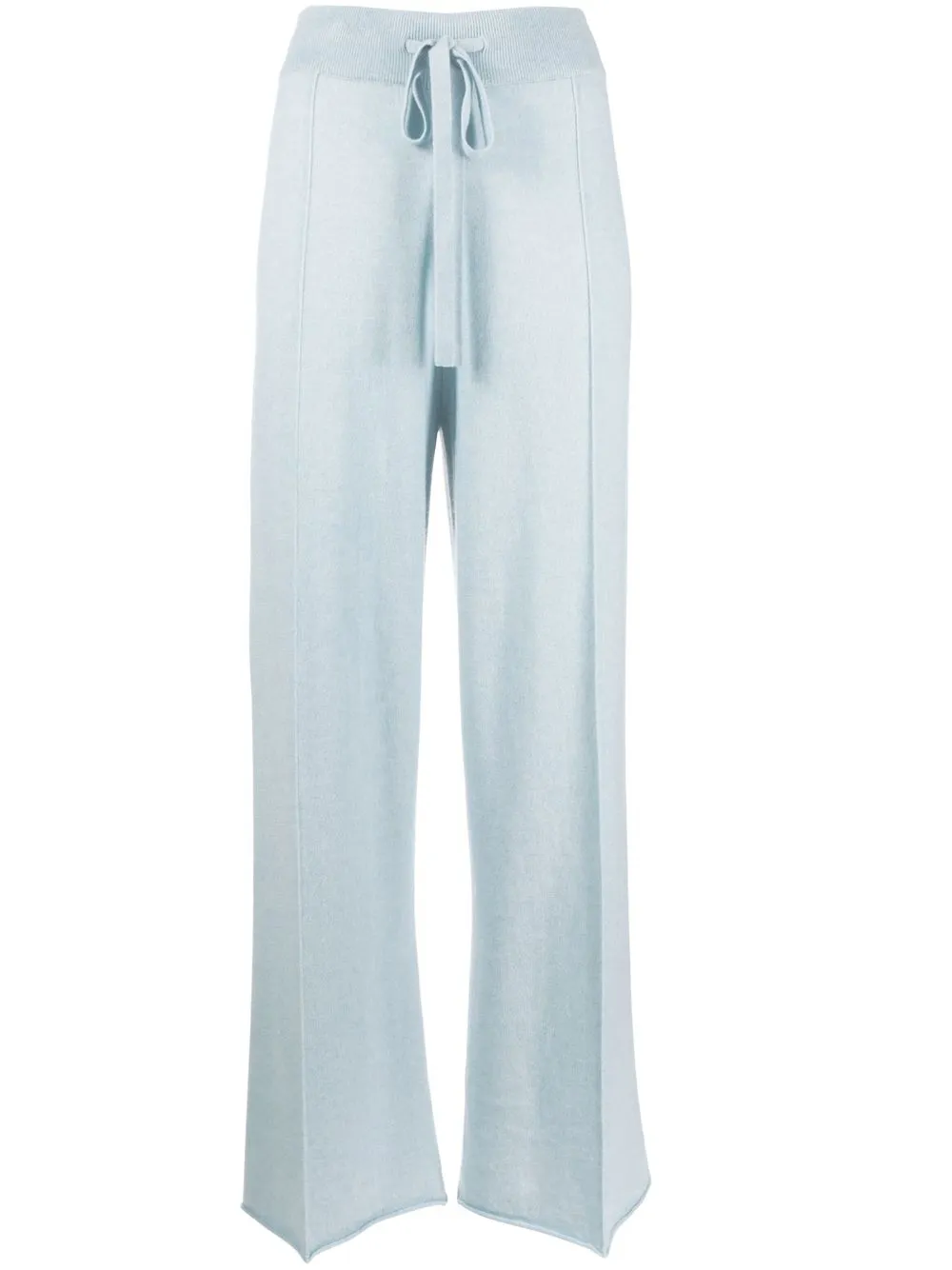 

Allude pantalones tejidos anchos - Azul