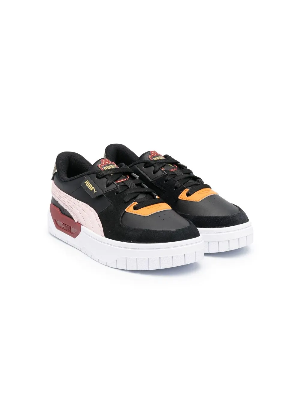 

Puma Kids TEEN colour-block low-top sneakers - Black