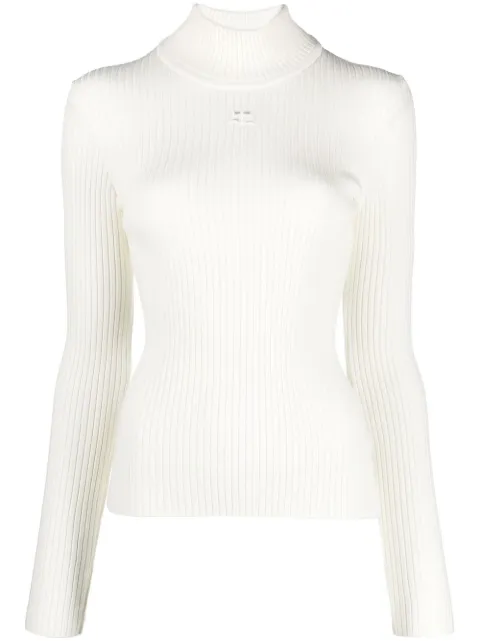Courrèges Reedition ribbed sweater