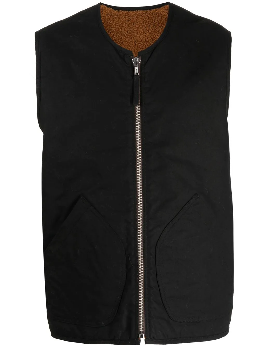 

YMC Wyatt two-pocket waistcoat - Black