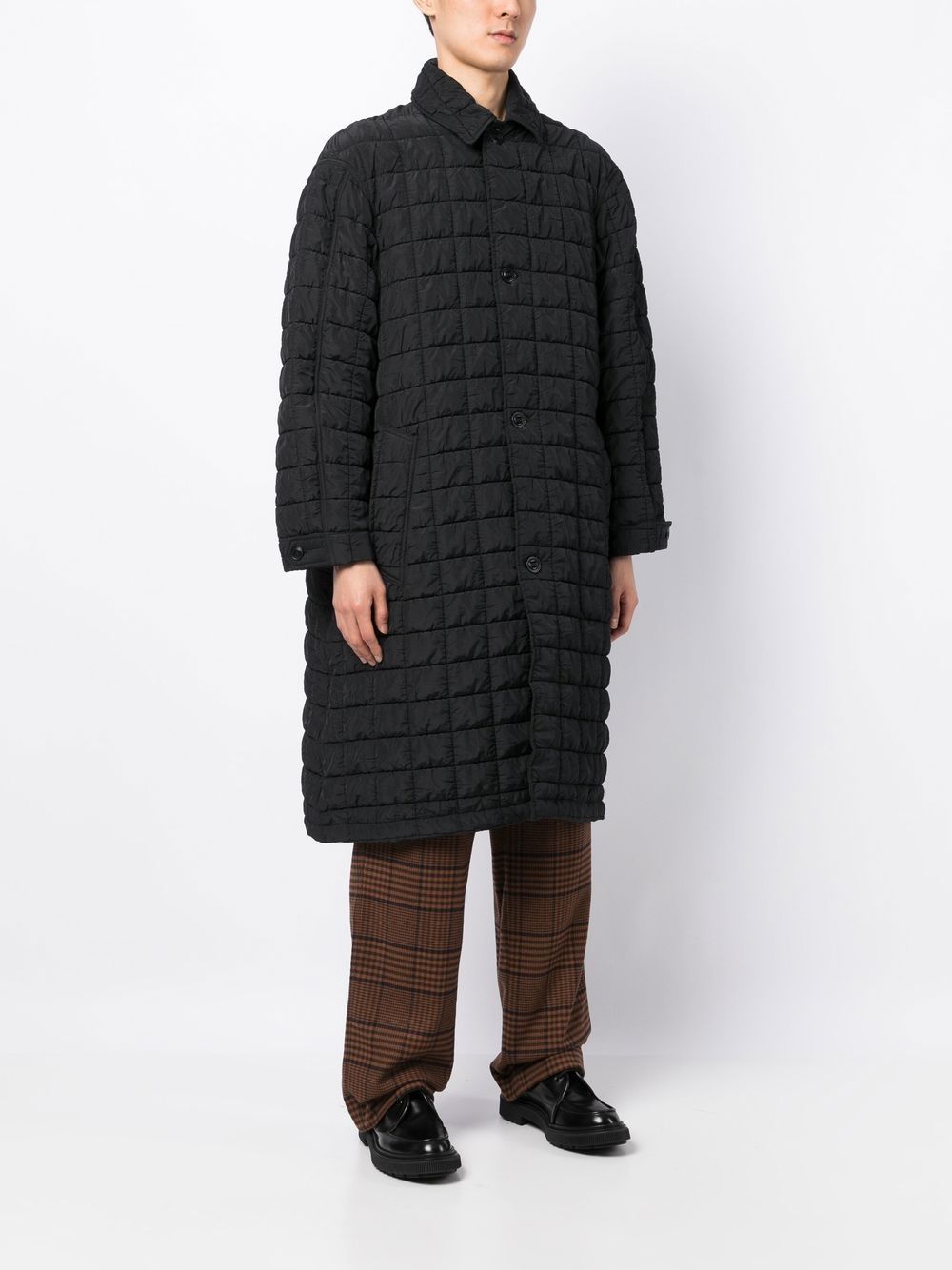 YMC Military Quilted Coat - Farfetch