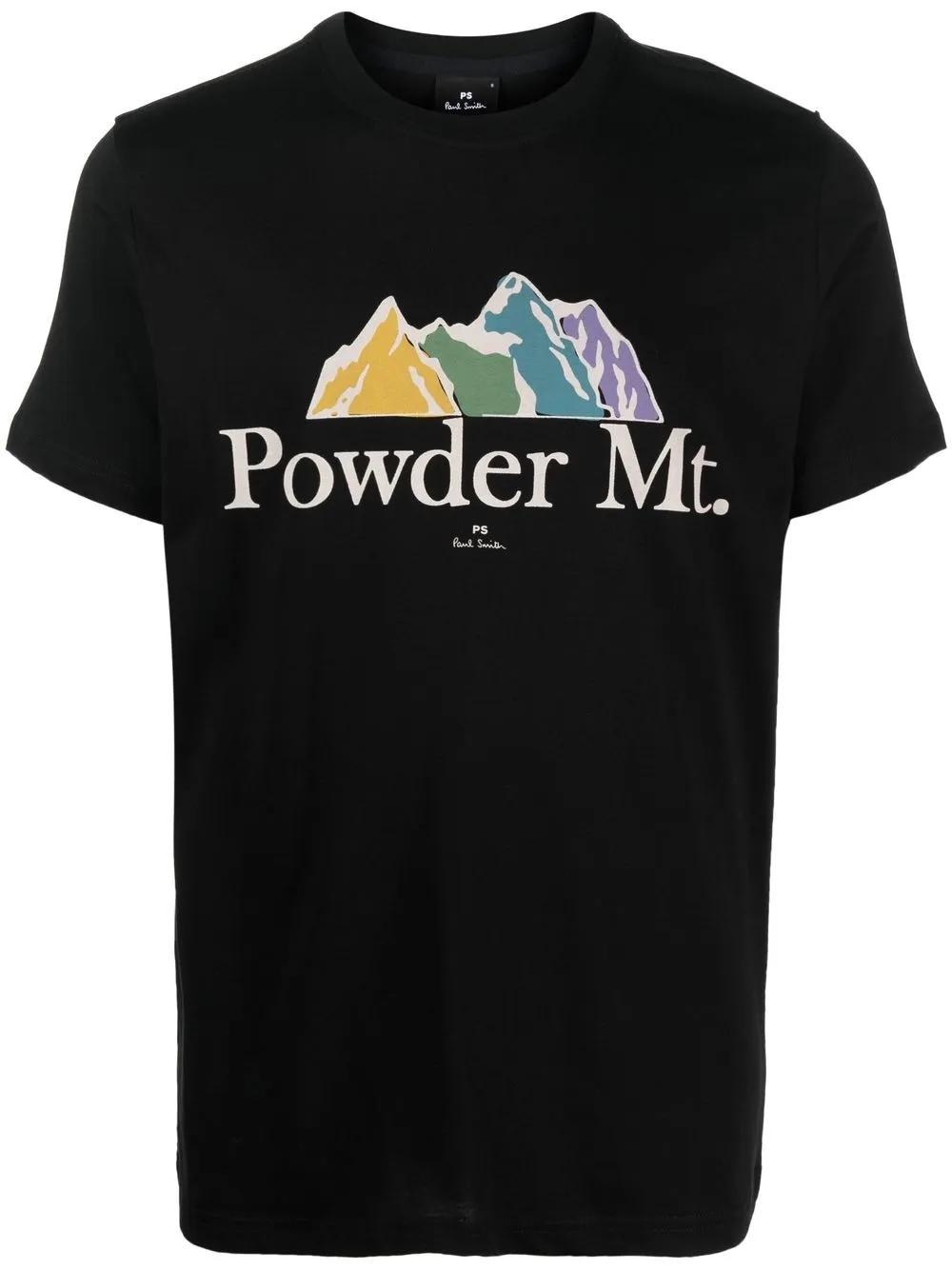 

PS Paul Smith Powder Mountain organic cotton T-shirt - Black