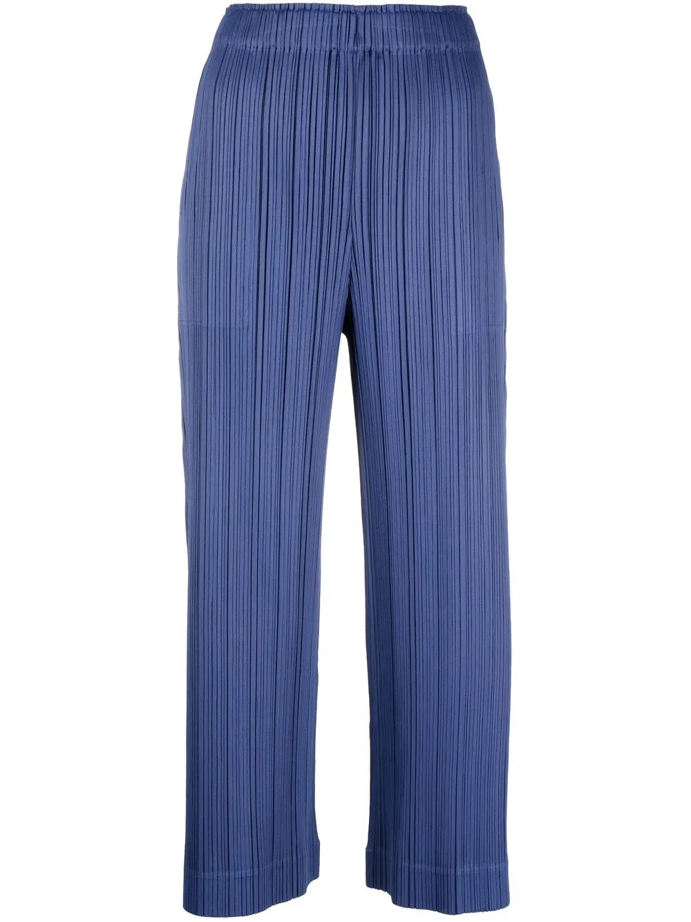 

Pleats Please Issey Miyake pantalones con pinzas September - Azul