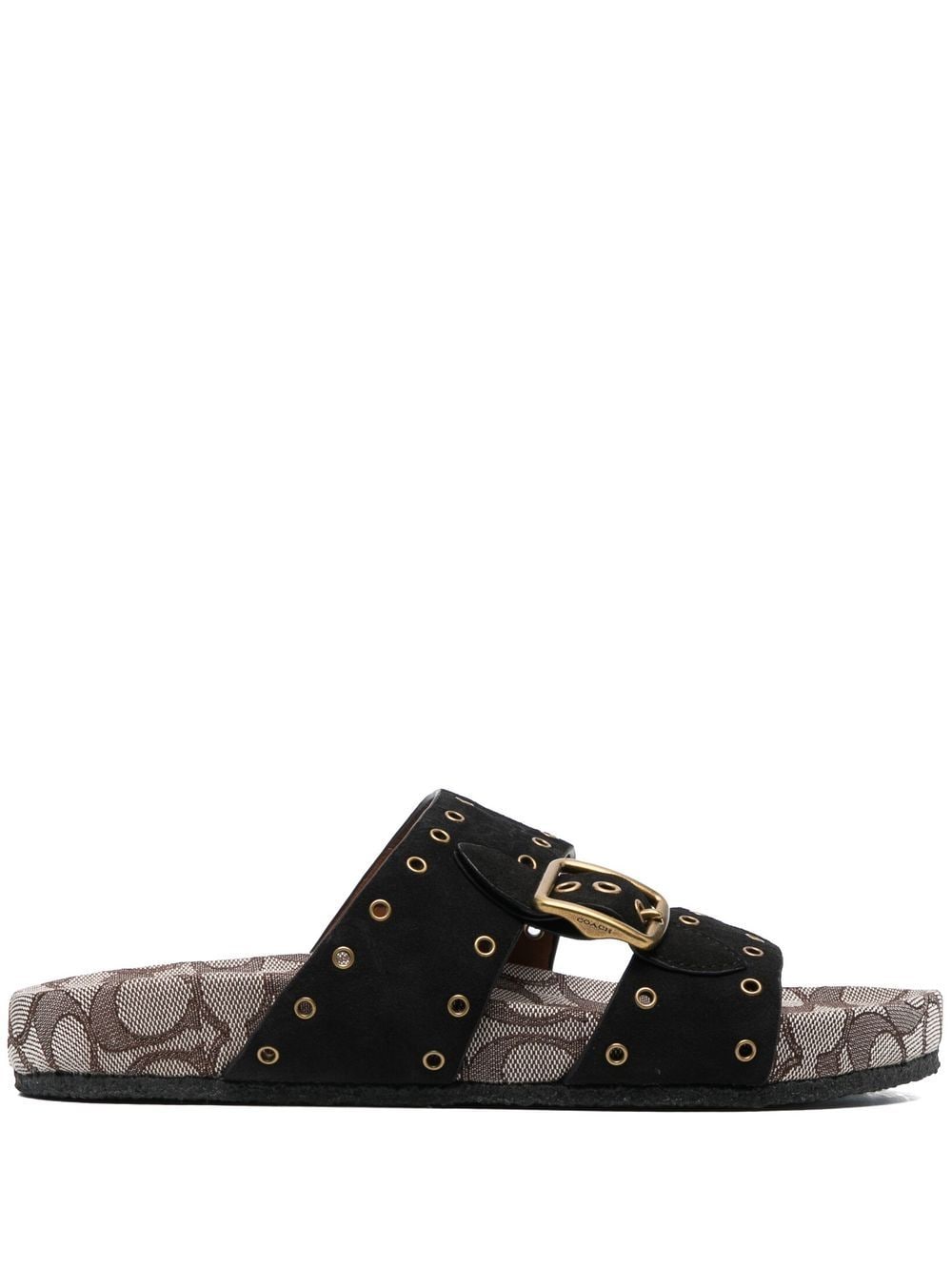 

Coach double-strap sandals - Black