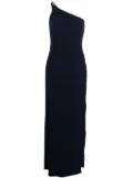 Lauren Ralph Lauren one-shoulder maxi dress - Blue