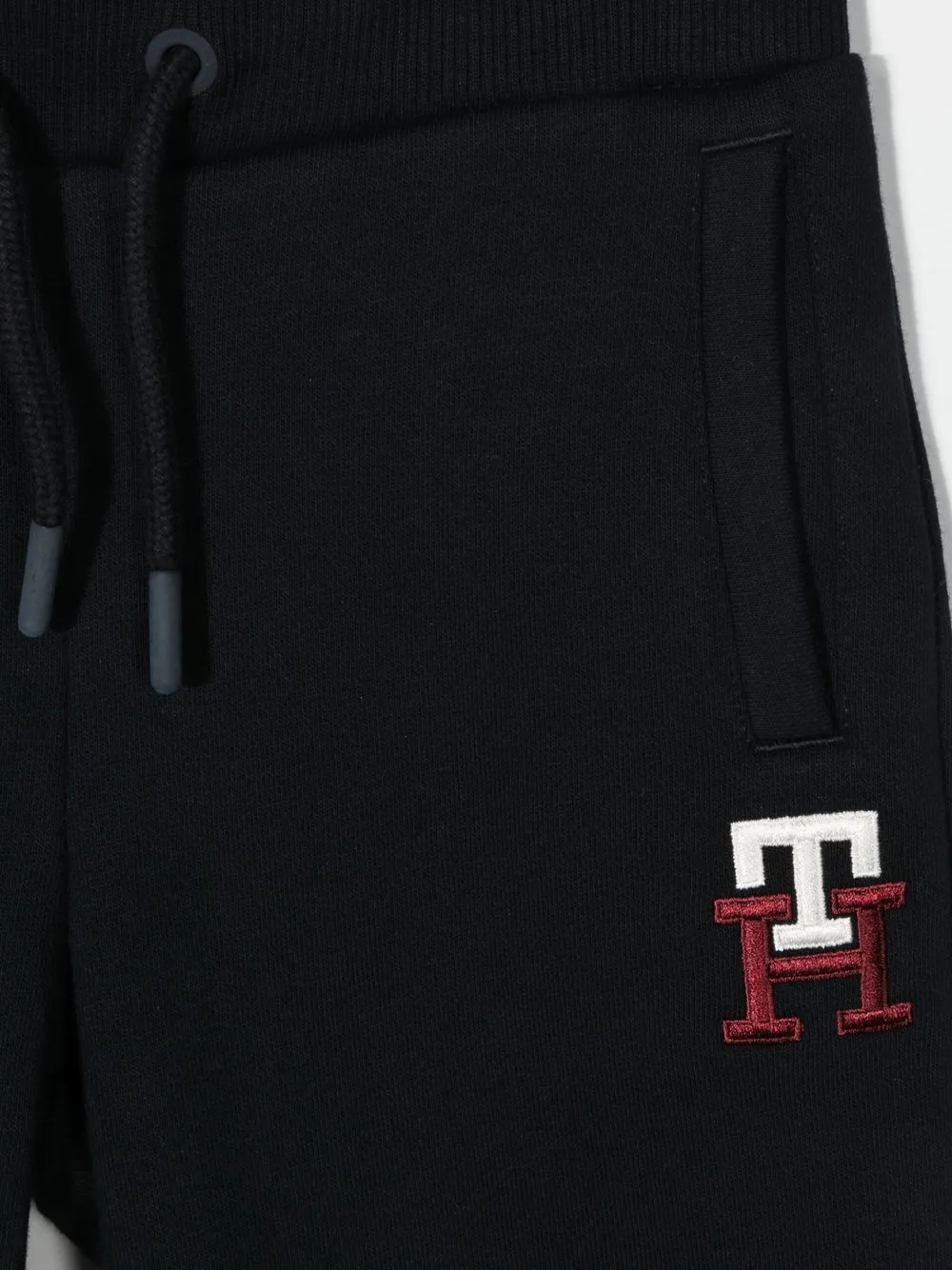  Tommy Hilfiger Junior Jogginghose Mit Logo Stickerei   Blau 