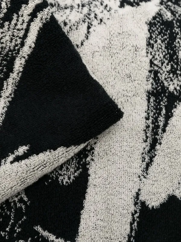 Tシャツ・カットソー YOHJI YAMAMOTO Black Terry Fabric Shower Towel 18996188_41417727_600.jpg