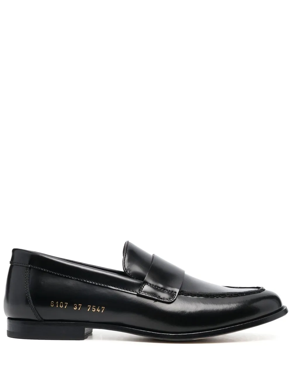 

Common Projects almond-toe leather loafers - Black