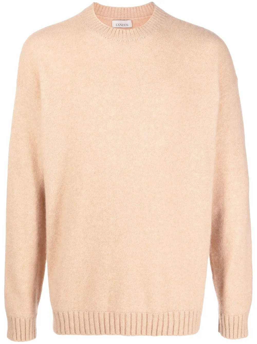 

Laneus knitted crew-neck jumper - Neutrals