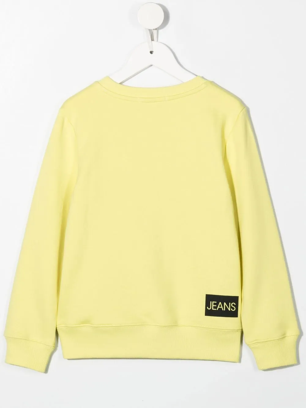 

Calvin Klein Kids logo-patch cotton sweatshirt - Green