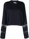 See by Chloé puff-sleeve jumper - Blue
