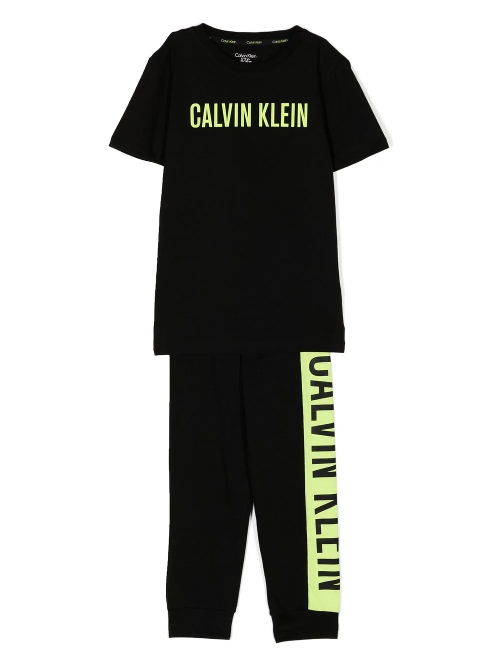 

Calvin Klein Jeans set de pijama con logo estampado - Negro