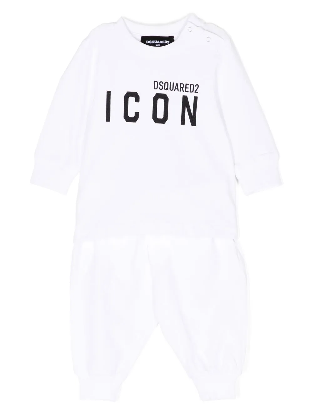 

Dsquared2 Kids traje deportivo Icon - Blanco