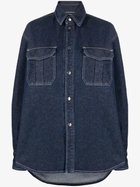 ANOUKI oversized denim shirt