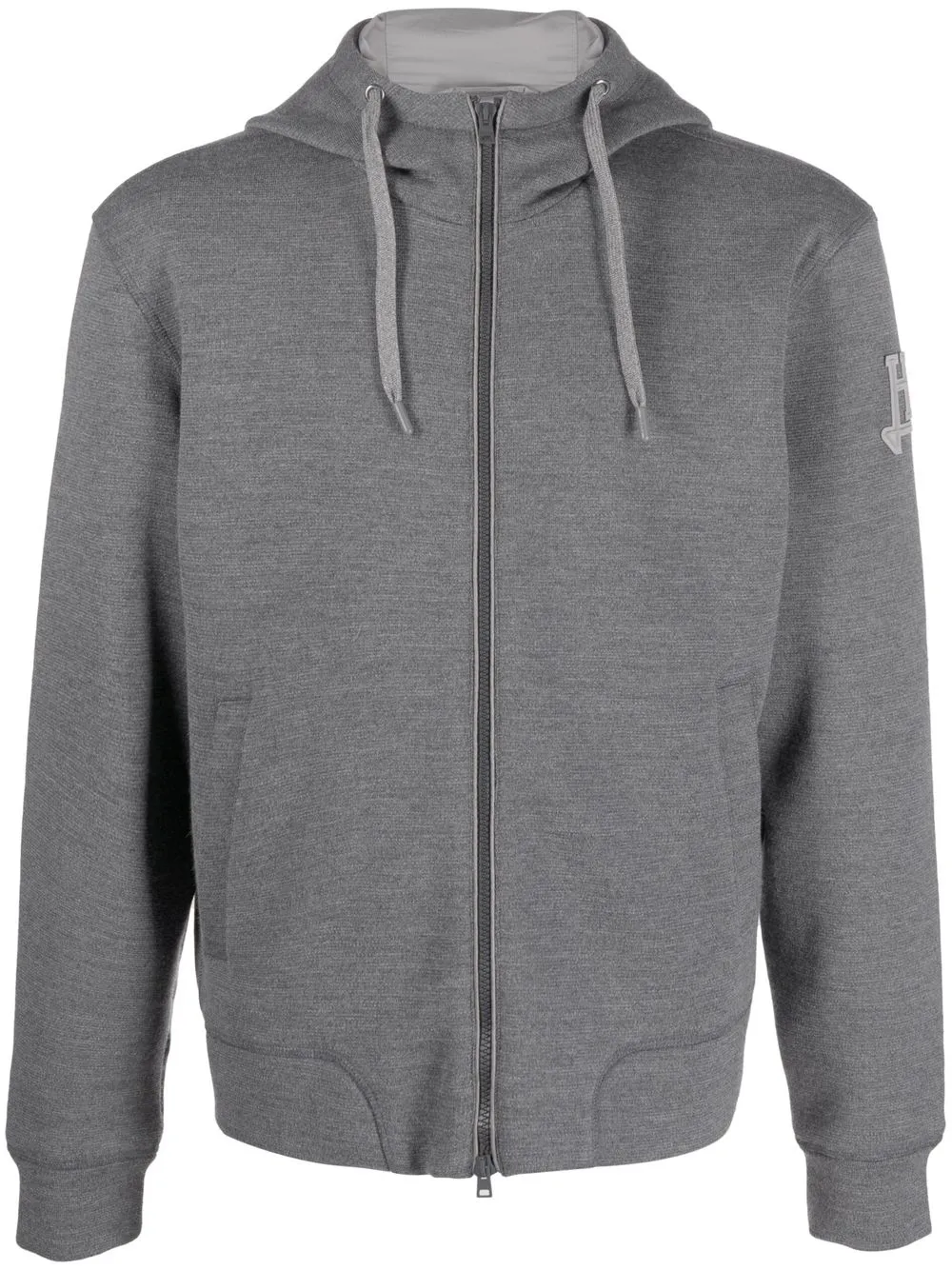 

Herno drawstring hood jacket - Grey