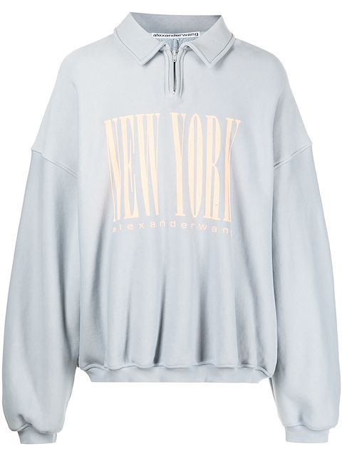 Alexander Wang text-print sweatshirt