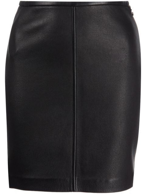 Alexander Wang leather bodycon miniskirt