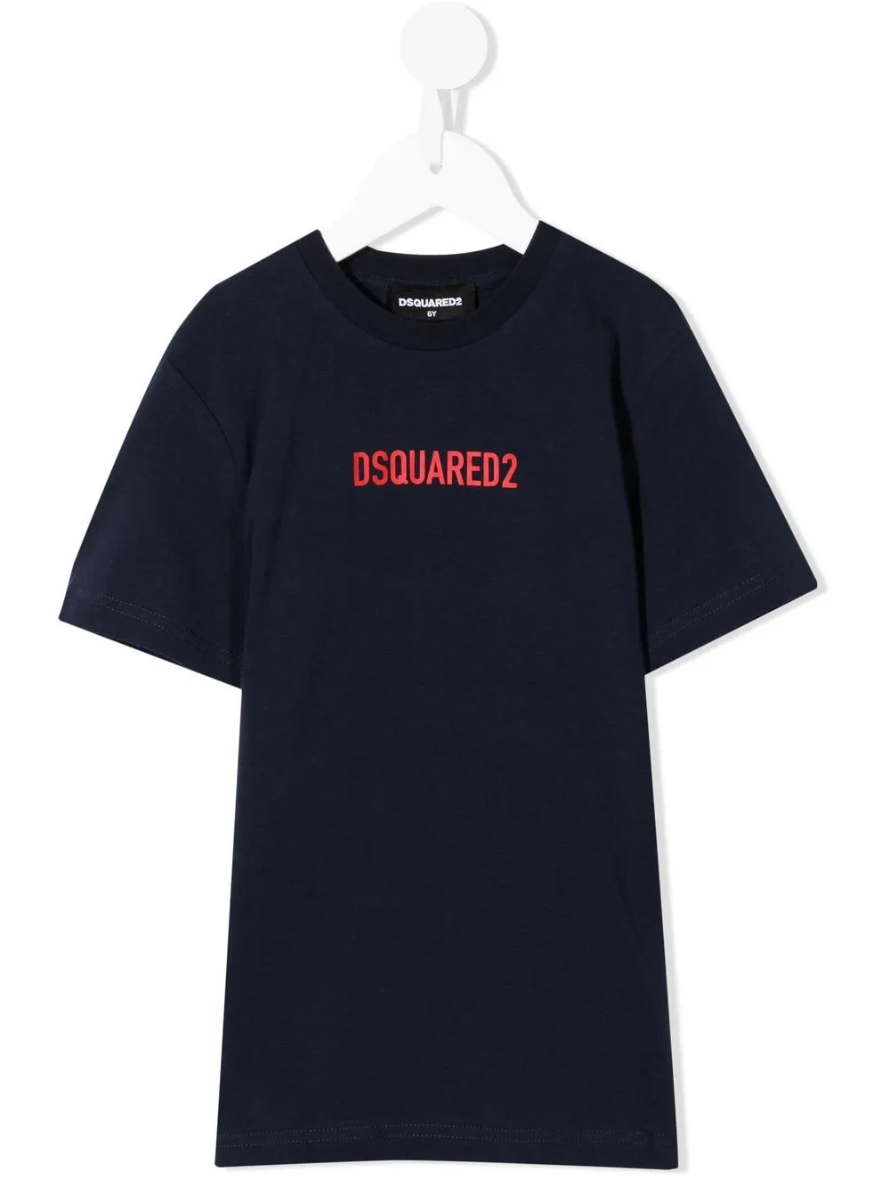 

Dsquared2 Kids playera con logo bordado - Azul