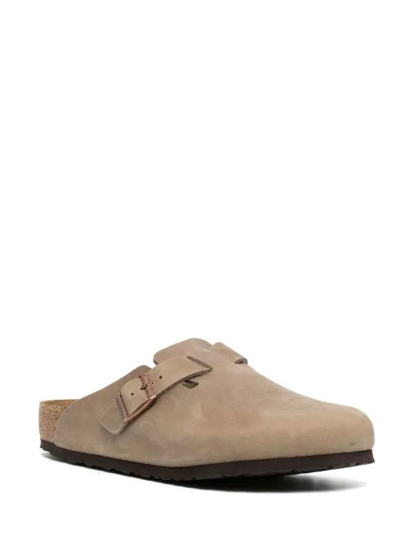 Birkenstock Boston Oiled Clogs | Brown | FARFETCH